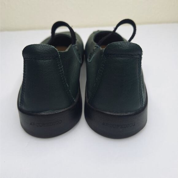 Arcopedico Shawna Mary Jane Comfort Shoe 37 6.5 Flat Forest Leather Slip On - Picture 5 of 10